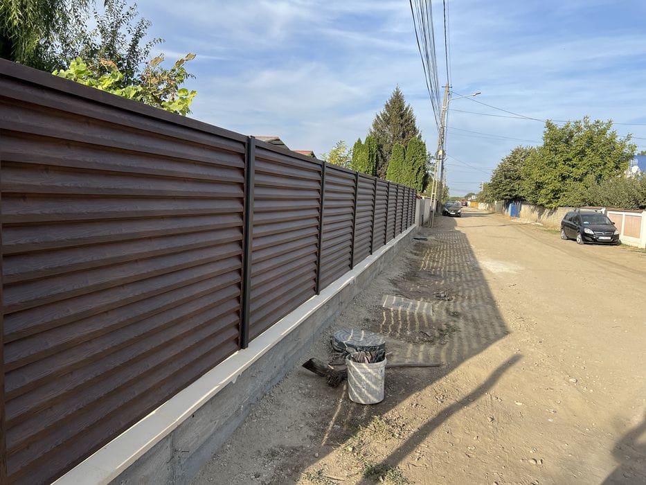 Împrejmuire montată — fotografie din portofoliu