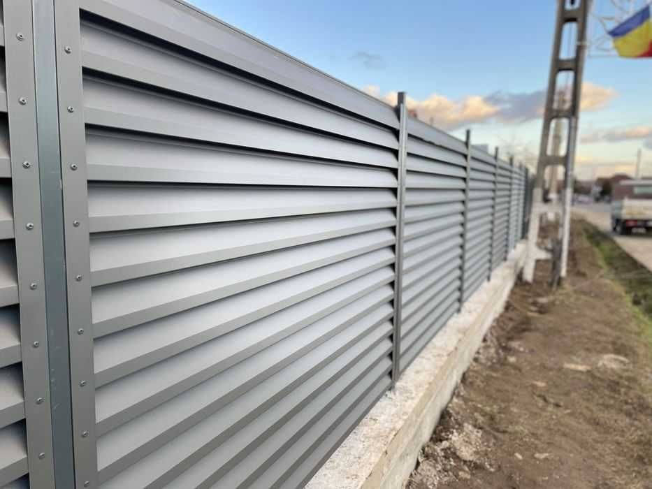 Fotografie reprezentativă din portofoliul de garduri montate